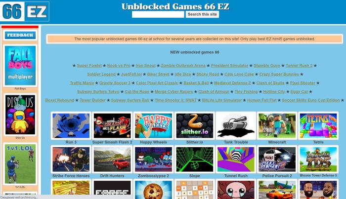 Unblocked Games 66